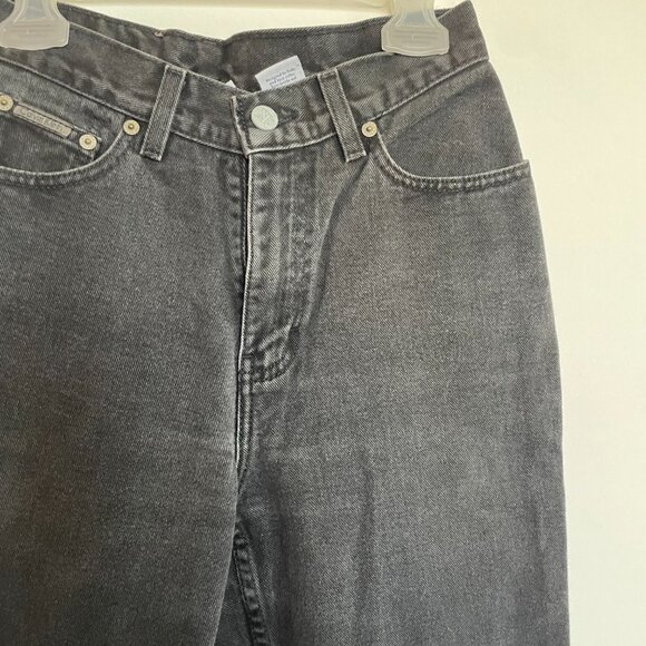 Vintage Calvin Klein Mom Jeans - Black Wash - Picture 3 of 7